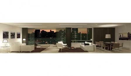 Sala estar e jantar