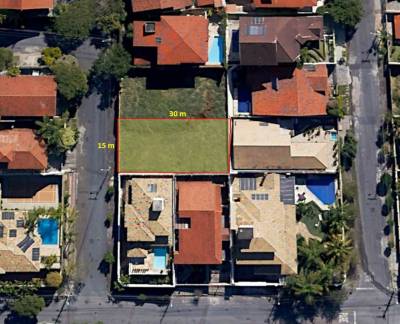 Lote de 450,00m², à venda