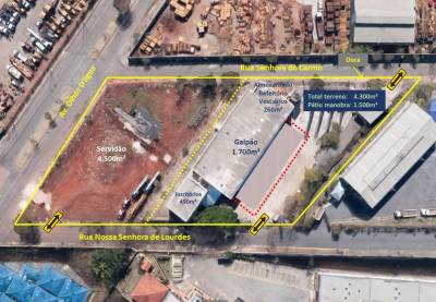 Galpão de 2.550,00m², à venda