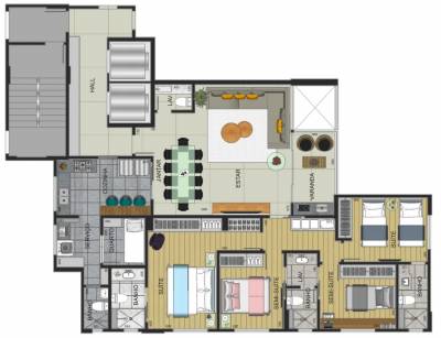 Apartamento, à Venda, 140,00 m²